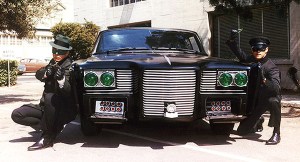 I have no idea how they saw anything at night with those green headlights.