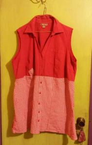 Featuring my newly acquired button skills!